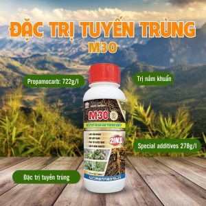 thuốc đặc trị tuyến trùng nấm hại rễ cho cây trồng